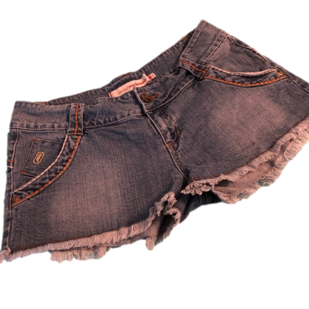 Ecko Red Demin Jean Shorts